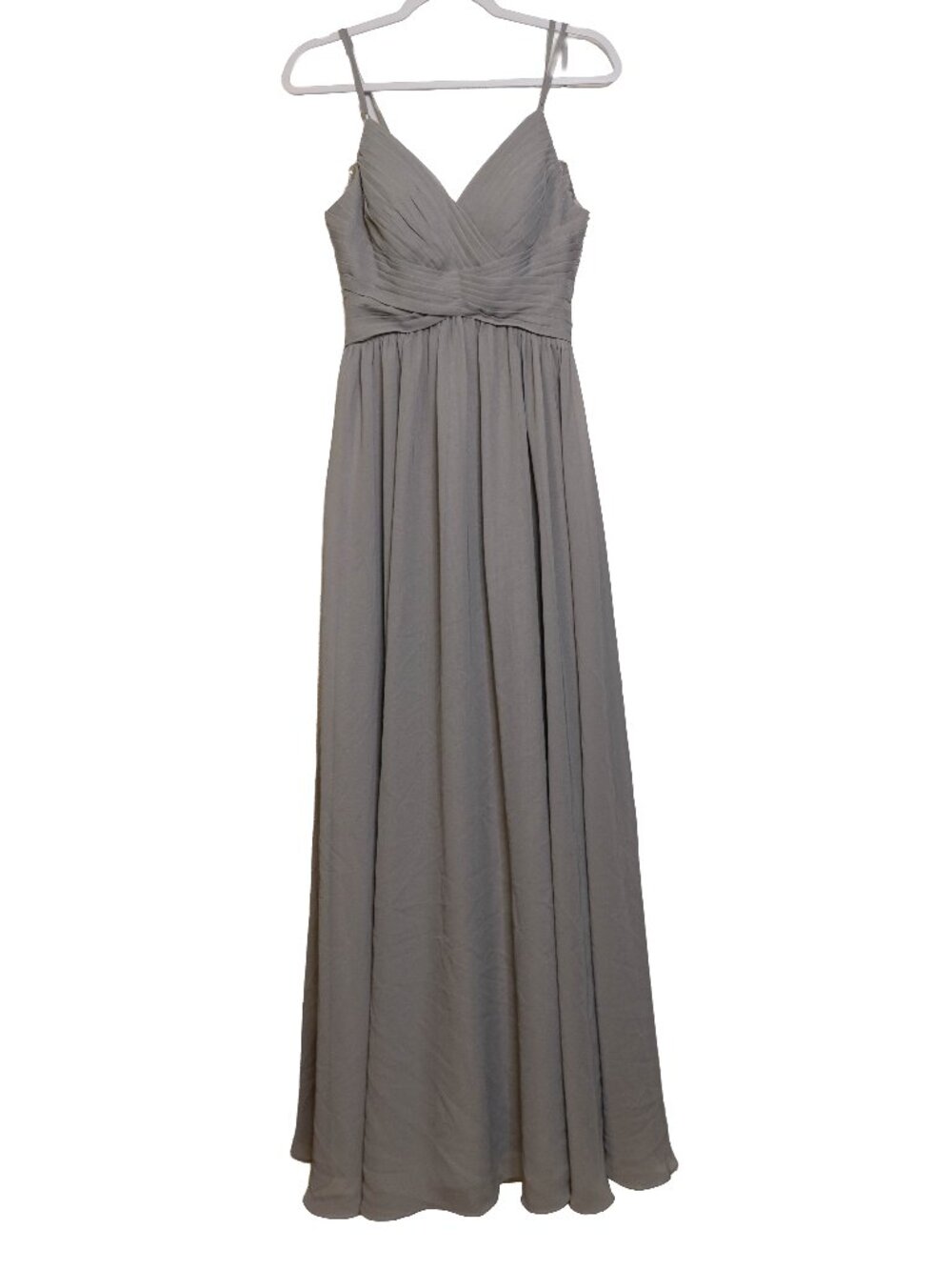 JJ's House Gray Silver Bridesmaid/Prom/Formal Dress - XS (0-2)